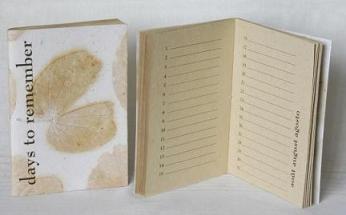 Indipaper - days to remember diary (days to remember diary)